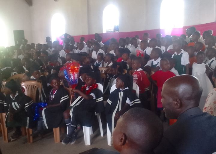 55 Pupils Graduate from Top Class to Primary One at Karinoni Community Nursery & Primary School